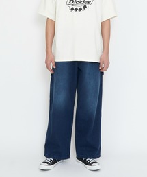 Dickies（ディッキーズ）の「Dickies/ディッキーズ ビッグダディ デニムパンツ/ワイドデニムパンツ/ペインターパンツ（デニムパンツ）」
