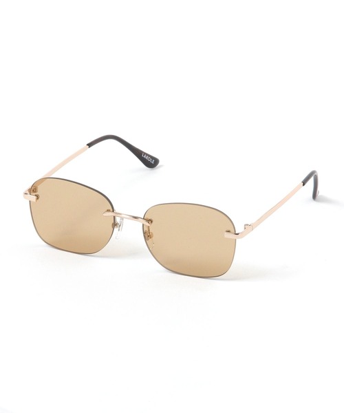 LAKOLE（ラコレ）の「リムレスカラーサングラス / 641558（サングラス・レディース・ブラウン/その他4/グレー・FREE）」の2枚目の写真