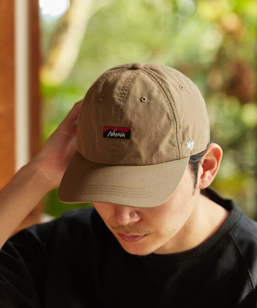 NANGA（ナンガ）の「NANGA/ナンガ '47 HINOC CAP フォーティーセブン ヒノック キャップ（キャップ・メンズ・ブラック/ベージュ/ネイビー/ブルー/キャメル・ONE SIZE）」の10枚目の写真