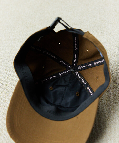 NANGA(ナンガ)の「NANGA/ナンガ '47 HINOC CAP フォーティーセブン ヒノック キャップ(キャップ・メンズ・ブラック/ベージュ/ネイビー/ブルー/キャメル・ONE SIZE)」の15枚目の写真