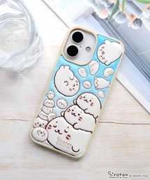 M-factory（エムファクトリー）の「iPhone17 ケース iPhone16 iPhone15 iPhone14 iPhone13 ケース しろたん 「ぷくぷく立体背面ケース」（スマホケース/カバー）」