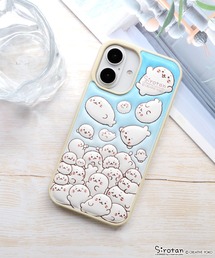 M-factory（エムファクトリー）の「iPhone17 ケース iPhone16 iPhone15 iPhone14 iPhone13 ケース しろたん 「ぷくぷく立体背面ケース」（スマホケース/カバー）」