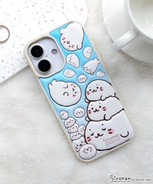 M-factory（エムファクトリー）の「iPhone17 ケース iPhone16 iPhone15 iPhone14 iPhone13 ケース しろたん 「ぷくぷく立体背面ケース」（スマホケース/カバー）」