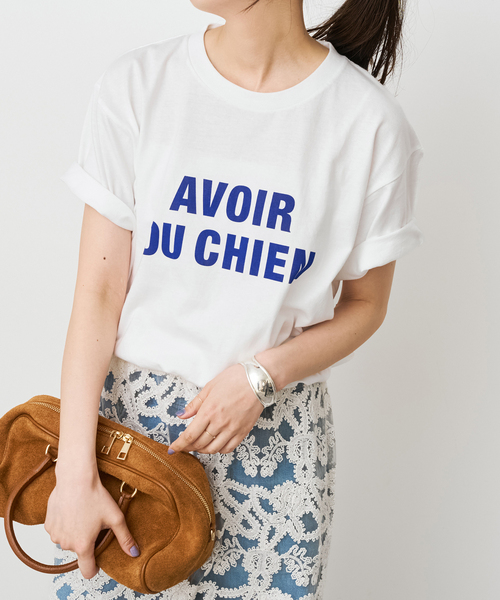 Spick & Span(スピックアンドスパン)の「バックフォトプリントT(Tシャツ/カットソー・レディース・ブルー/レッド/グリーン・FREE)」の14枚目の写真
