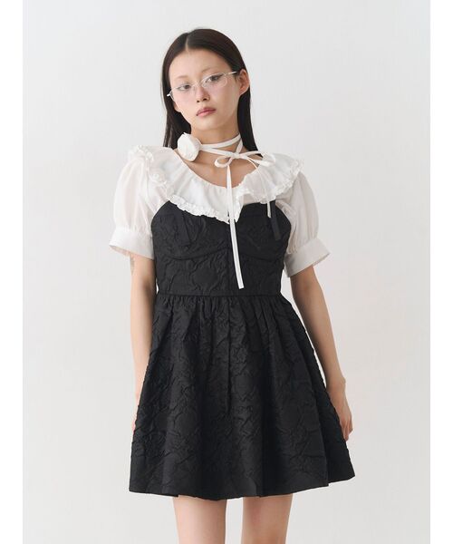 jouetie（ジュエティ）の「ミリタリーキャミチュニック（チュニック・レディース・アイボリー/カーキ/ブラック・MEDIUM）」の11枚目の写真