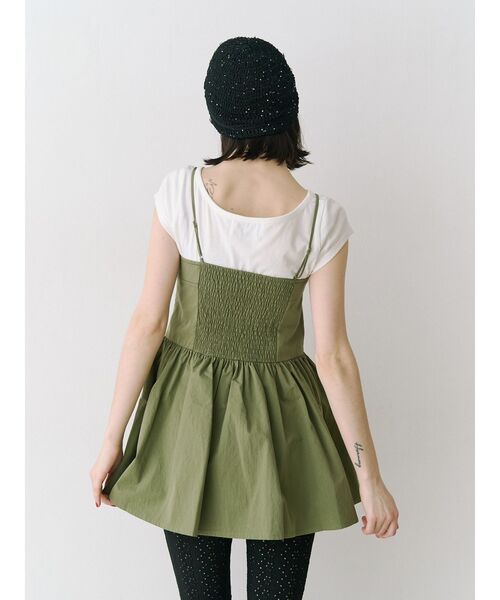 jouetie（ジュエティ）の「ミリタリーキャミチュニック（チュニック・レディース・アイボリー/カーキ/ブラック・MEDIUM）」の19枚目の写真