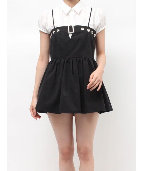 jouetie（ジュエティ）の「ミリタリーキャミチュニック（チュニック・レディース・アイボリー/カーキ/ブラック・MEDIUM）」の2枚目の写真