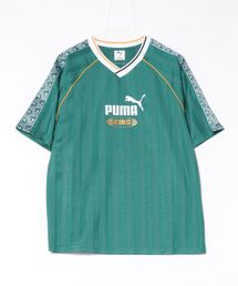 PUMA プーマ M KING RELAXED FOOTBALL JERSEY ショートスリーブ 633985 41EMERALD ICE