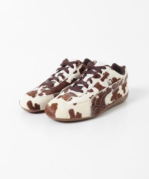 靴 PUMA SPEEDCAT COW PUMA SPEEDCAT COW（スニーカー）｜PUMA（プーマ）のファッション通販