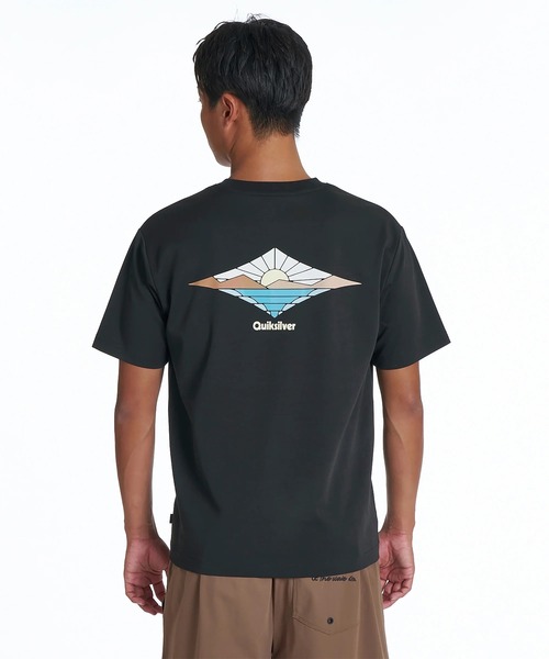 Quiksilver(クイックシルバー)の「QUIKSILVER/クイックシルバー OUTDOOR SURF ST Tシャツ QST262001(Tシャツ/カットソー・メンズ・ホワイト/ブラック・M/L)」の2枚目の写真