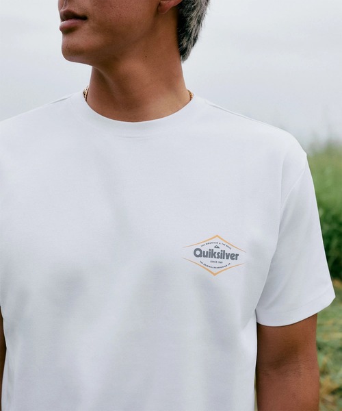 Quiksilver(クイックシルバー)の「QUIKSILVER/クイックシルバー OUTDOOR SURF ST Tシャツ QST262001(Tシャツ/カットソー・メンズ・ホワイト/ブラック・M/L)」の7枚目の写真