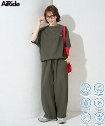 FREAK'S STORE WOMENS�i�t���[�N�X�X�g�A�E�B�����Y�j�́u����W�J�@<UV�J�b�g�E�ڐG�⊴�E�z������>AiRide(�G�A���C�h) ���� TEE �Z�b�g�A�b�v�iT�V���c/�J�b�g�\�[�j�v