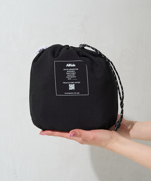 FREAK'S STORE(フリークスストア)の「限定展開 <UVカット・接触冷感・吸水速乾>AiRide(エアライド) 半袖 TEE セットアップ(Tシャツ/カットソー・レディース・ブラウン/コーラルピンク/ネイビー/ベージュ/オリーブ/ブラック・MEDIUM/SMALL)」の17枚目の写真