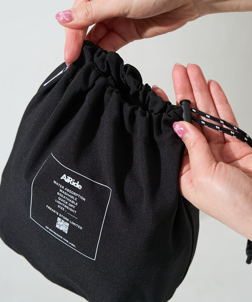 FREAK'S STORE(フリークスストア)の「限定展開 <UVカット・接触冷感・吸水速乾>AiRide(エアライド) 半袖 TEE セットアップ(Tシャツ/カットソー・レディース・ブラウン/コーラルピンク/ネイビー/ベージュ/オリーブ/ブラック・MEDIUM/SMALL)」の18枚目の写真