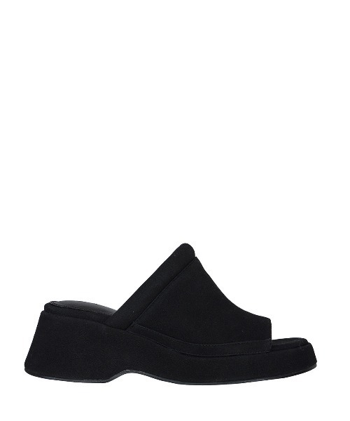 Ameri(アメリ)の「PLUMP LINE SUEDE WEDGE SANDAL(サンダル・レディース・ブラウン/ブラック/アイボリー・LARGE/MEDIUM/SMALL)」の10枚目の写真