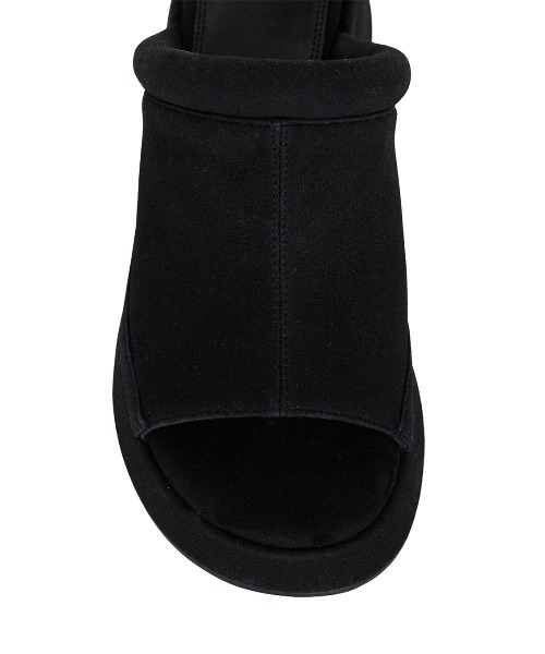 Ameri(アメリ)の「PLUMP LINE SUEDE WEDGE SANDAL(サンダル・レディース・ブラウン/ブラック/アイボリー・LARGE/MEDIUM/SMALL)」の11枚目の写真