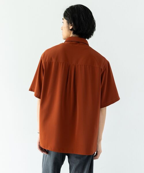 CRAFT STANDARD BOUTIQUE(クラフトスタンダードブティック)の「【クールドライ】ネクタイ付き半袖シャツ(シャツ/ブラウス・メンズ・ブラウン/ホワイト/ブルー・L/M)」の19枚目の写真