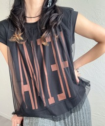 チュールドッキングTシャツ