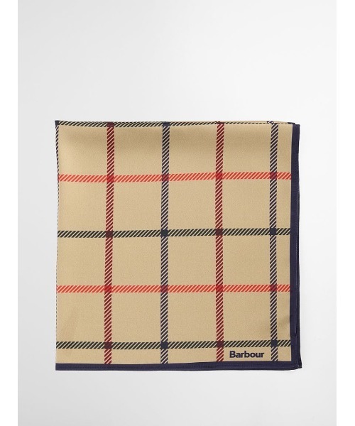 Barbour(バブアー)の「Mackworthスカーフ(ストール/ショール・レディース・ベージュ・ONE SIZE)」の4枚目の写真