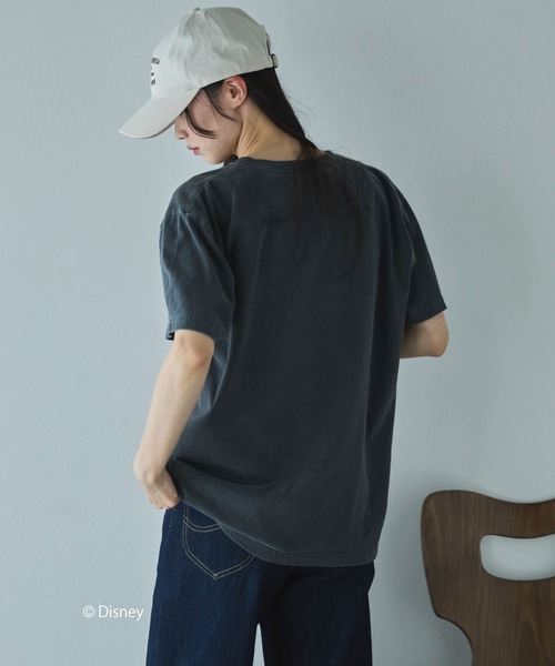 GOOD ROCK SPEED（グッドロックスピード）の「【GOOD ROCK SPEED】MICKEY/BAND TEE（Tシャツ/カットソー・レディース・ブラック/ベージュ・MEDIUM）」の20枚目の写真