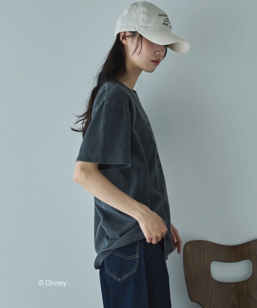 GOOD ROCK SPEED（グッドロックスピード）の「【GOOD ROCK SPEED】MICKEY/BAND TEE（Tシャツ/カットソー・レディース・ブラック/ベージュ・MEDIUM）」の21枚目の写真