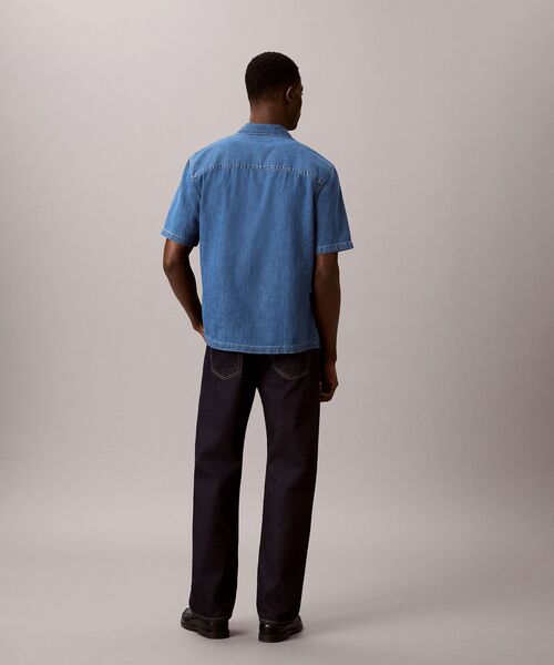 Calvin Klein(カルバン・クライン)の「デニム シャツ(シャツ/ブラウス・メンズ・ブルー・M/L/S/XL)」の8枚目の写真