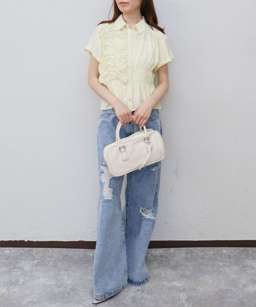 archives(アルシーヴ)の「【一枚でサマになる】ランダムシャーリングシャツ(シャツ/ブラウス・レディース・イエロー/ピンク/ブルー・MEDIUM)」の10枚目の写真