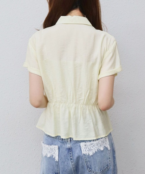 archives(アルシーヴ)の「【一枚でサマになる】ランダムシャーリングシャツ(シャツ/ブラウス・レディース・イエロー/ピンク/ブルー・MEDIUM)」の8枚目の写真