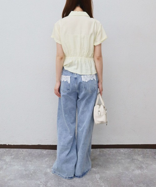 archives(アルシーヴ)の「【一枚でサマになる】ランダムシャーリングシャツ(シャツ/ブラウス・レディース・イエロー/ピンク/ブルー・MEDIUM)」の13枚目の写真