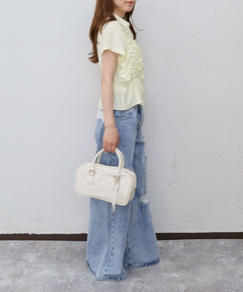 archives(アルシーヴ)の「【一枚でサマになる】ランダムシャーリングシャツ(シャツ/ブラウス・レディース・イエロー/ピンク/ブルー・MEDIUM)」の12枚目の写真