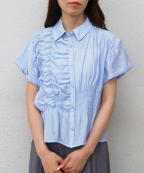 archives(アルシーヴ)の「【一枚でサマになる】ランダムシャーリングシャツ(シャツ/ブラウス・レディース・イエロー/ピンク/ブルー・MEDIUM)」の14枚目の写真