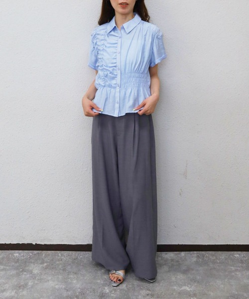 archives(アルシーヴ)の「【一枚でサマになる】ランダムシャーリングシャツ(シャツ/ブラウス・レディース・イエロー/ピンク/ブルー・MEDIUM)」の19枚目の写真