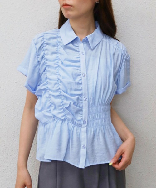 archives(アルシーヴ)の「【一枚でサマになる】ランダムシャーリングシャツ(シャツ/ブラウス・レディース・イエロー/ピンク/ブルー・MEDIUM)」の16枚目の写真