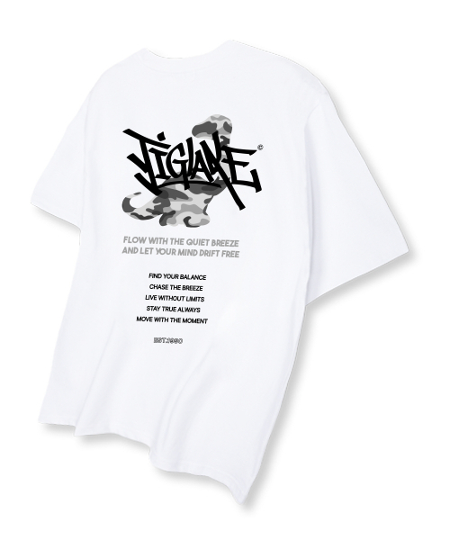 TI.GLAKE(ティーグレイク)の「ミリダイノ オーバーサイズ 半袖Tシャツ ホワイト(Tシャツ/カットソー・メンズ・その他・LARGE/X-LARGE/XX-LARGE)」の3枚目の写真