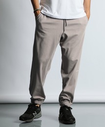 COOLMAX 2LAYERS LOOSE EASY PANTS:セットアップ対応 2層構造 吸水速乾クールマックス イージージョガーパンツ / アスレジャー / ジム・スポーツ / ワンマイルウェア
