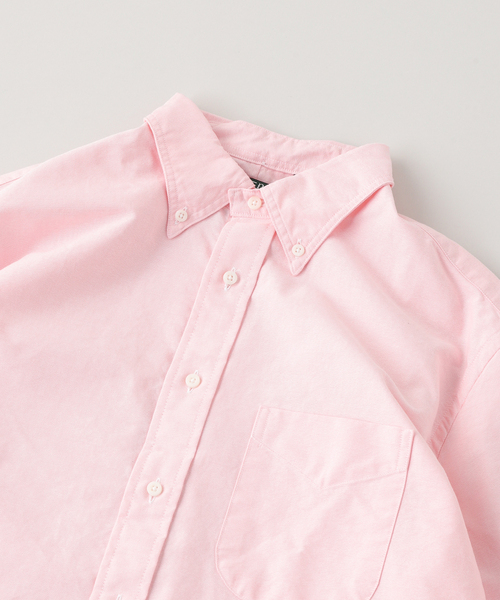 GITMAN VINTAGE（ギットマン ヴィンテージ）の「GITMAN VINTAGE / ギットマン ヴィンテージ PINK SPRING OXFORD（シャツ/ブラウス・メンズ・ピンク・LARGE/MEDIUM）」の3枚目の写真