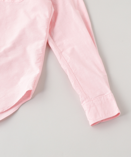GITMAN VINTAGE（ギットマン ヴィンテージ）の「GITMAN VINTAGE / ギットマン ヴィンテージ PINK SPRING OXFORD（シャツ/ブラウス・メンズ・ピンク・LARGE/MEDIUM）」の4枚目の写真