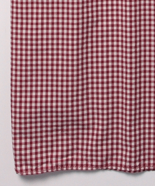 homspun（ホームスパン）の「homspun / ギンガムUネック