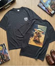 Disney（ディズニー）の「【STAR WARS/スターウォーズ】ポスターアートプリント半袖Tシャツ/2026年スター・ウォーズ／マンダロリアン・アンド・グローグーMovie Tee（ユニセックス）（Tシャツ/カットソー）」