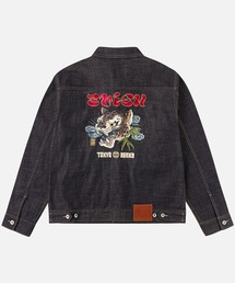 EVISU（エヴィス）の「"HT, LEOPARD EMB. DENIM  JACKET"（デニムジャケット）」