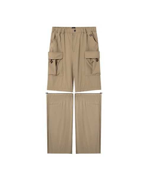 S'more(スモア)の「2way big pocket pants(カーゴパンツ・メンズ・ダークブルー/ベージュ・X-LARGE/LARGE/MEDIUM/SMALL)」の3枚目の写真