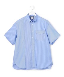J.PRESS YORK STREET（ジェイプレスヨークストリート）の「【UNISEX】クレイジーパターン ストライプシャツ（シャツ/ブラウス）」