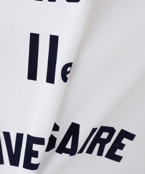 IENA(イエナ)の「《一部店舗限定》Maison IENA ロゴTシャツ(Tシャツ/カットソー・レディース・ネイビー/ホワイト・FREE)」の8枚目の写真