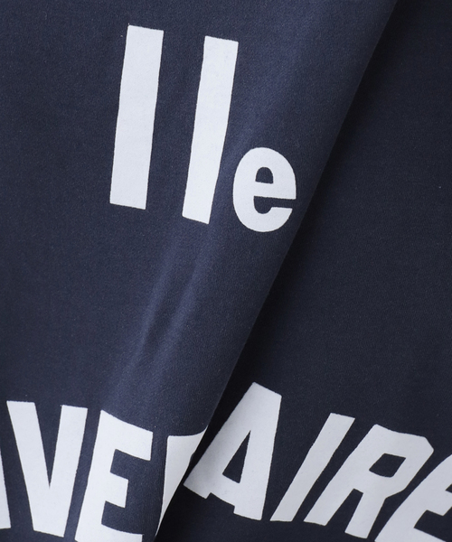 IENA(イエナ)の「《一部店舗限定》Maison IENA ロゴTシャツ(Tシャツ/カットソー・レディース・ネイビー/ホワイト・FREE)」の9枚目の写真