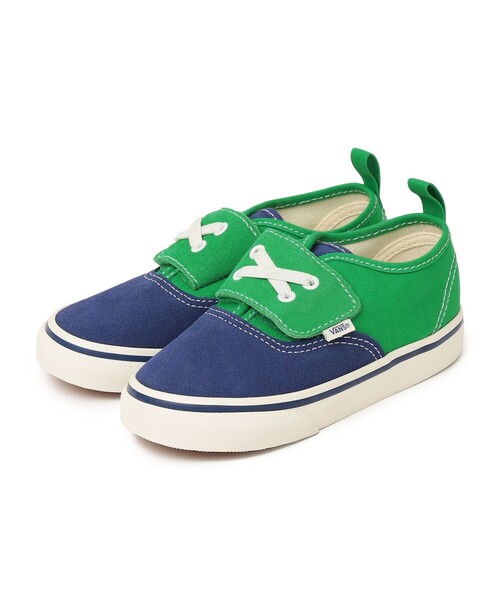 SHIPS(シップス)の「VANS:13~15cm /TD Authentic Elastic V スニーカー(スニーカー・キッズ・ブルー系その他・13/14/15 )」の1枚目の写真