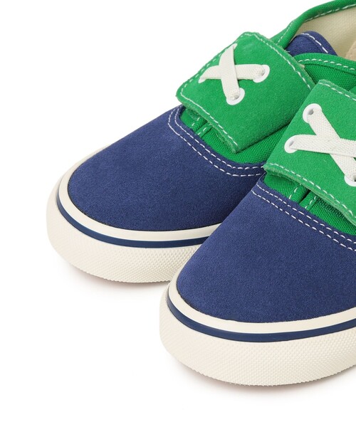 SHIPS(シップス)の「VANS:13~15cm /TD Authentic Elastic V スニーカー(スニーカー・キッズ・ブルー系その他・13/14/15 )」の3枚目の写真