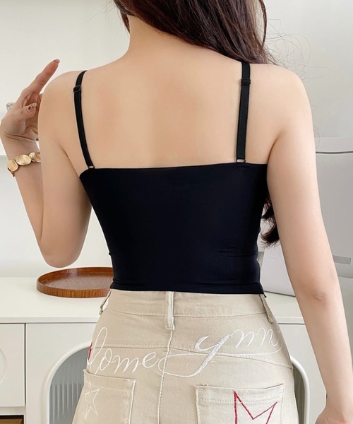 yuue' ( wear )（ユーイ）の「カップ付きレースキャミソール（キャミソール・レディース・ブラック/ホワイト・FREE）」の15枚目の写真