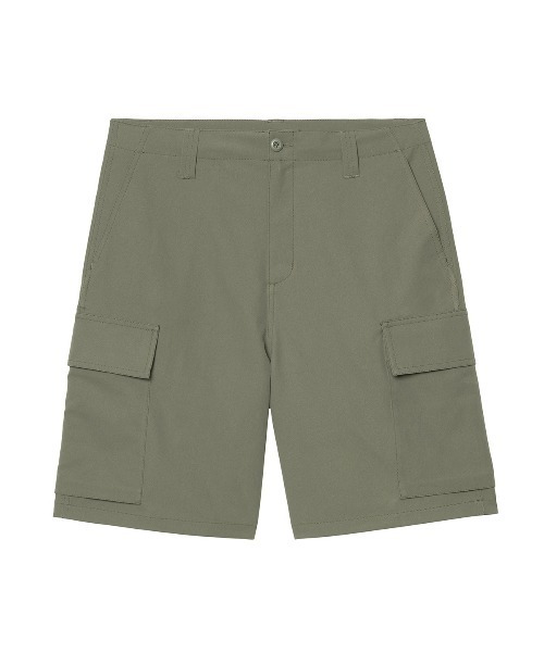 Carhartt WIP(カーハートダブリューアイピー)の「Carhartt WIP KADE CARGO SHORT(カーハートワークインプログレス ケイド カーゴ ショーツ)(その他パンツ・メンズ・オリーブ系/ブラック・X-SMALL/SMALL/MEDIUM/LARGE/X-LARGE)」の6枚目の写真