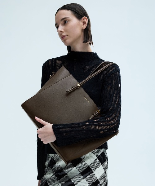 Keith バッグ Keith ブランド CHARLES KEITH クラシックダブルハンドル