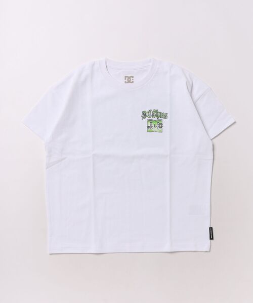DC SHOES(ディーシーシューズ)の「DC Shoes キッズ 26 KD GO TO PARK SS Tシャツ 【2026年夏モデル】(Tシャツ/カットソー・キッズ・ホワイト/ブラック系その他・130/140/150/160/120)」の1枚目の写真